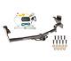 Trailer Tow Hitch For 08-13 Toyota Highlander Receiver With Wiring Harness Kit