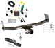 Trailer Tow Hitch For 08-17 Jeep Patriot Complete Package Withwiring Kit & 2 Ball