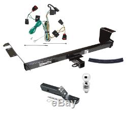 Trailer Tow Hitch For 09-12 VW Routan Complete Package with Wiring Kit & 2 Ball