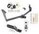 Trailer Tow Hitch For 09-13 Infiniti Fx35 Fx37 Fx50 With Wiring Kit & 2 Ball