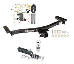 Trailer Tow Hitch For 10-15 Lexus RX350 Except F Sport with Wiring Kit & 2 Ball