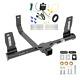 Trailer Tow Hitch For 10-15 Mercedes-benz Glk350 With Wiring Harness Kit -no Drill