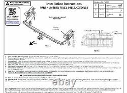 Trailer Tow Hitch For 11-14 Toyota Sienna (15-20 SE ONLY) with Wiring Harness Kit