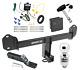 Trailer Tow Hitch For 11-20 Bmw X3 Deluxe Package With Wiring Kit & 2 Ball & Lock