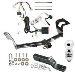 Trailer Tow Hitch For 12-16 Honda CR-V Complete Package with Wiring Kit & 2 Ball