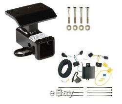Trailer Tow Hitch For 12-17 Volkswagen Tiguan Receiver with Wiring Harness Kit