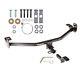 Trailer Tow Hitch For 12-18 Ford Focus Sedan Hatchback Receiver With Draw Bar Kit