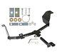 Trailer Tow Hitch For 12-19 Nissan Versa Sedan 1-1/4 Receiver With Draw Bar Kit