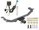 Trailer Tow Hitch For 13-18 Acura Rdx All Styles Receiver With Wiring Harness Kit