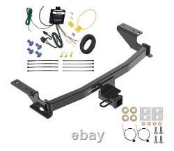 Trailer Tow Hitch For 13-19 Mazda CX-5 with Plug & Play Wiring Kit 2 Receiver