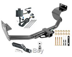 Trailer Tow Hitch For 14-15 KIA Sorento with V6 Engine with Wiring Kit & 2 Ball