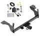 Trailer Tow Hitch For 14-17 Volvo Xc60 All Styles Receiver With Wiring Harness Kit
