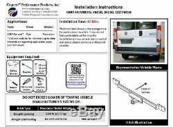 Trailer Tow Hitch For 14-19 RAM ProMaster 1500 2500 3500 with Wiring Harness Kit