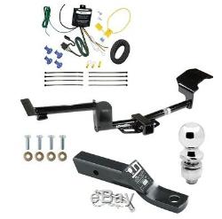 Trailer Tow Hitch For 15-17 Lincoln MKT Complete Package with Wiring Kit & 2 Ball
