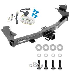 Trailer Tow Hitch For 15-20 Chevy Colorado GMC Canyon with Wiring Harness Kit