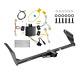 Trailer Tow Hitch For 15-20 Toyota Sienna Except Se With Wiring Harness Kit