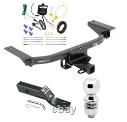 Trailer Tow Hitch For 16-17 Mazda CX-9 Complete Package with Wiring Kit & 2 Ball