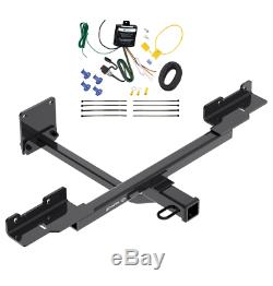 Trailer Tow Hitch For 16-19 GLE350 12-15 ML350 witho Active Curve with Wiring Kit