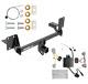 Trailer Tow Hitch For 16-19 Volvo Xc90 All Styles With Wiring Harness Kit