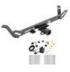 Trailer Tow Hitch For 16-20 Bmw X1 All Styles With Wiring Harness Kit Plug & Play