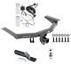 Trailer Tow Hitch For 16-20 Honda Pilot Complete Package With Wiring Kit & 2 Ball