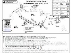 Trailer Tow Hitch For 16-21 Mazda CX-3 with Wiring Harness Kit