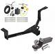 Trailer Tow Hitch For 16-22 Honda Hr-v With Plug & Play Wiring Kit + 2 Ball New