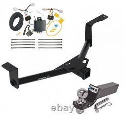 Trailer Tow Hitch For 16-22 Honda HR-V with Plug & Play Wiring Kit + 2 Ball NEW