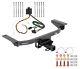 Trailer Tow Hitch For 16-23 Mazda Cx-9 All Styles With Wiring Harness Kit New