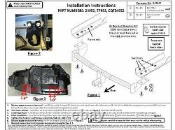 Trailer Tow Hitch For 16 Scion iM 17-18 Toyota Corolla iM with Wiring Harness Kit