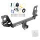 Trailer Tow Hitch For 17-19 Audi Q7 All Styles Receiver With Wiring Harness Kit