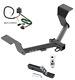 Trailer Tow Hitch For 17-19 Honda Cr-v Complete Package With Wiring Kit & 2 Ball