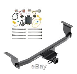 Trailer Tow Hitch For 17-19 Nissan Rogue Sport All Styles with Wiring Harness Kit