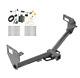 Trailer Tow Hitch For 17-20 Jeep Compass New Body Style With Wiring Harness Kit