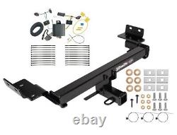 Trailer Tow Hitch For 17-23 Jeep Compass All Styles with Plug & Play Wiring Kit