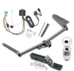 Trailer Tow Hitch For 18-19 Honda Odyssey with Fuse Provisions Wiring Kit 2 Ball