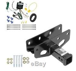 Trailer Tow Hitch For 18-20 Jeep Wrangler JL Sahara & Rubicon ONLY with Wiring Kit