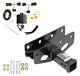 Trailer Tow Hitch For 18-22 Jeep Wrangler Jl With Wiring Harness Kit Plug And Play