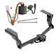Trailer Tow Hitch For 18-22 Subaru Crosstrek Except Hybrid With Wiring Harness Kit