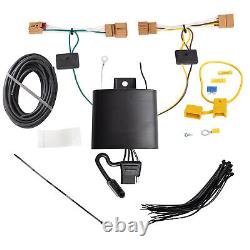 Trailer Tow Hitch For 18-22 Volkswagen Tiguan with Wiring Harness Kit 1-7/8 Ball
