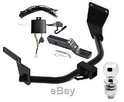 Trailer Tow Hitch For 19-20 Acura RDX Complete Package with Wiring Kit & 2 Ball