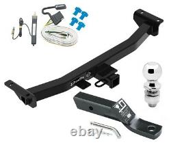 Trailer Tow Hitch For 19-20 Ford Ranger Complete Package with Wiring Kit & 2 Ball