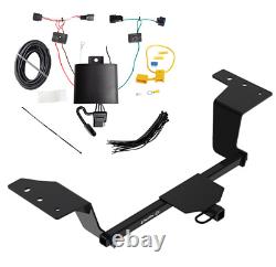 Trailer Tow Hitch For 19-22 KIA Forte Sedan with Plug & Play Wiring Harness Kit
