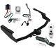 Trailer Tow Hitch For 20-21 Highlander Exc Dual Exhaust W Wiring Kit And 2 Ball