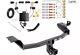 Trailer Tow Hitch For 2016-2022 Jeep Cherokee All Styles With Wiring Harness Kit