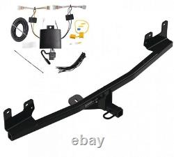 Trailer Tow Hitch For 21-22 KIA Rio 5 Dr. With Wiring Harness Kit 1-1/4 Class 1