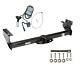 Trailer Tow Hitch For 96-99 Acura Slx 92-02 Isuzu Trooper With Wiring Harness Kit