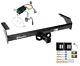 Trailer Tow Hitch For 98-04 Nissan Frontier All Styles With Wiring Harness Kit