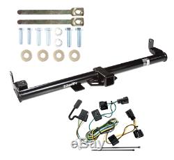 Trailer Tow Hitch For 98-06 Jeep Wrangler (TJ-Canada Only) with Wiring Harness Kit