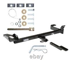 Trailer Tow Hitch For 99-03 Saab 9-3 1-1/4 Receiver Class 2 with Draw Bar Kit